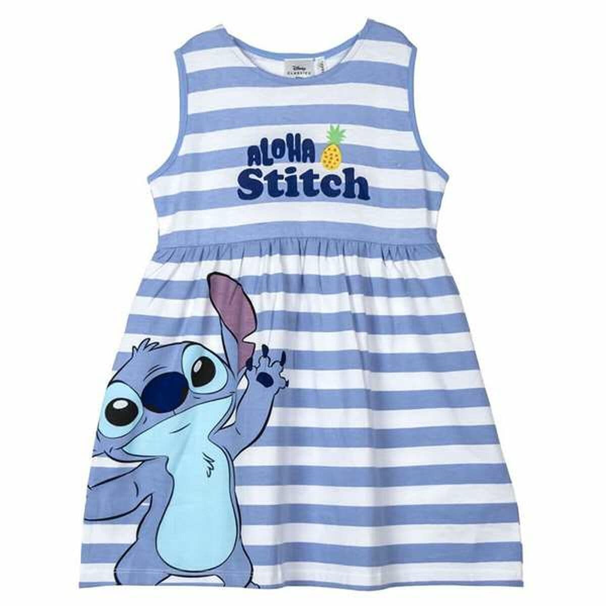 Kleid Stitch Blau Mädchen