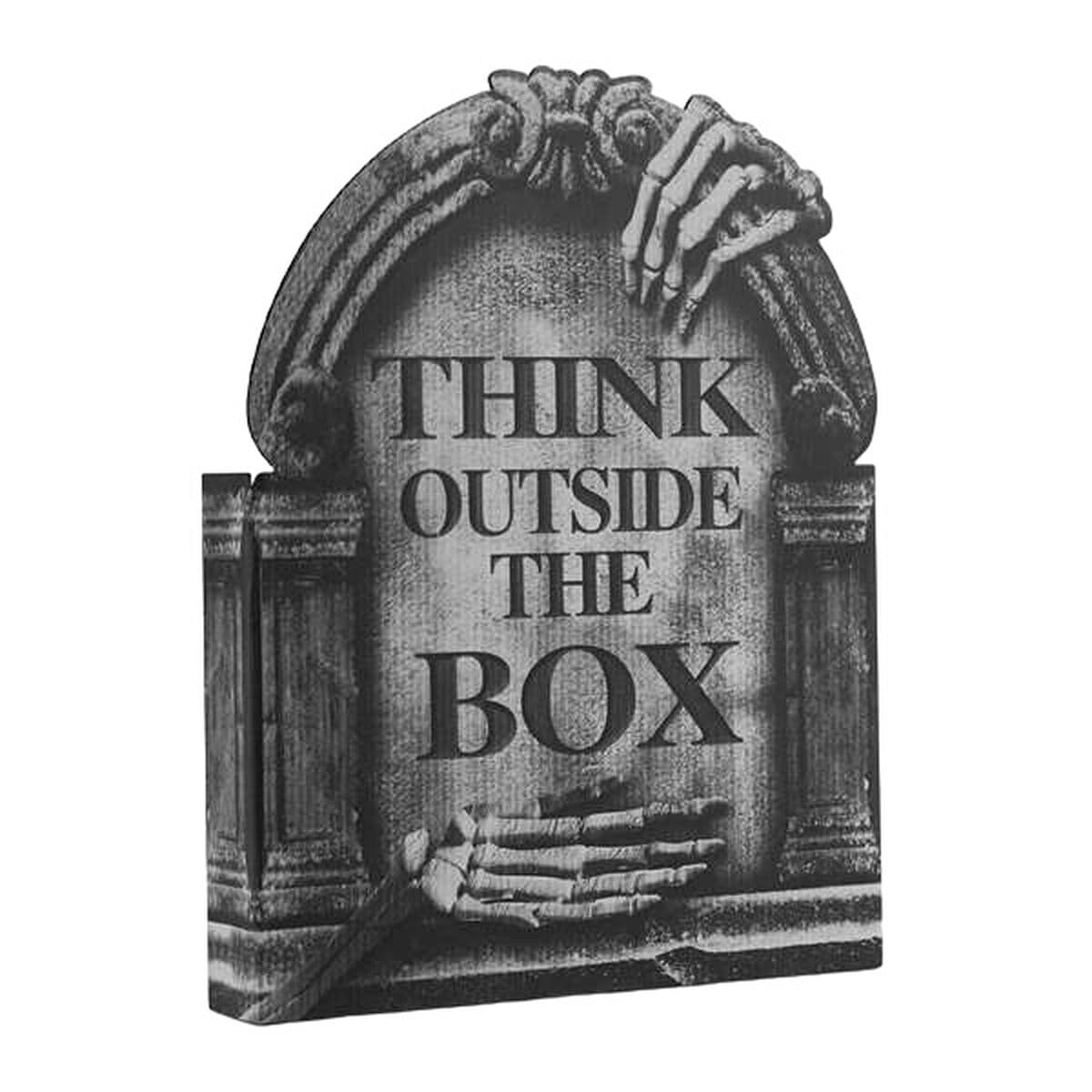 Halloweendekorasjoner My Other Me Gravsten 28 x 35 cm - Image 2