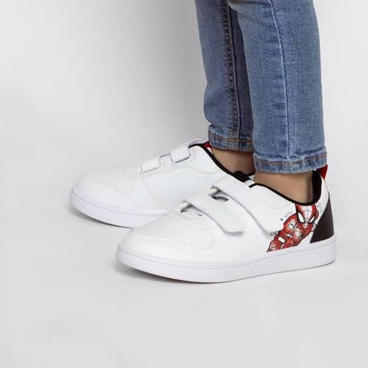 Zapatillas Deportivas Infantiles Spider-Man Blanco - Image 5