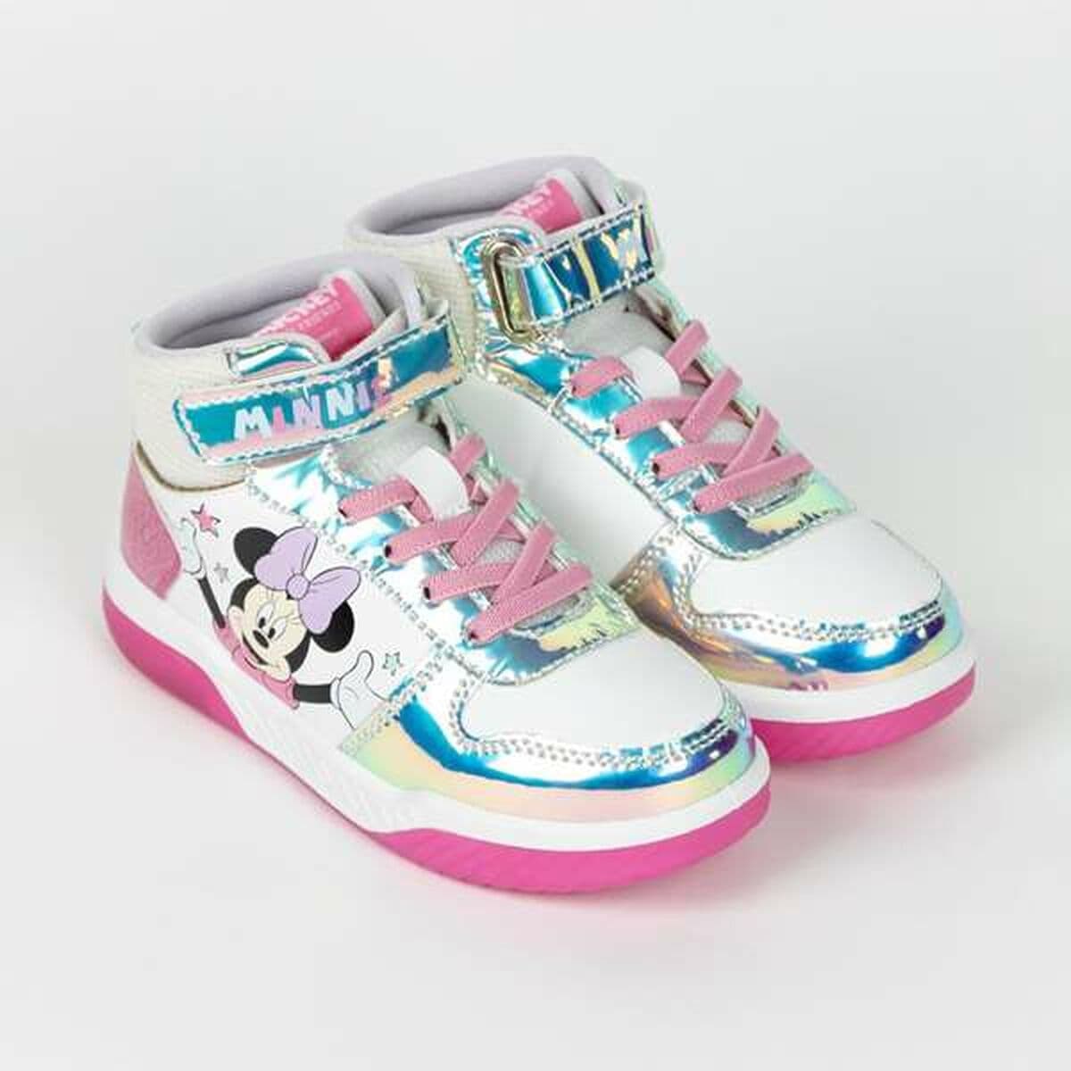 Zapatillas Deportivas Infantiles Minnie Mouse Plateado - Image 4