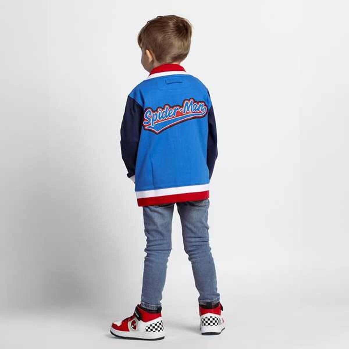 Chaqueta de Chándal para Niños Spider-Man Azul - Image 5
