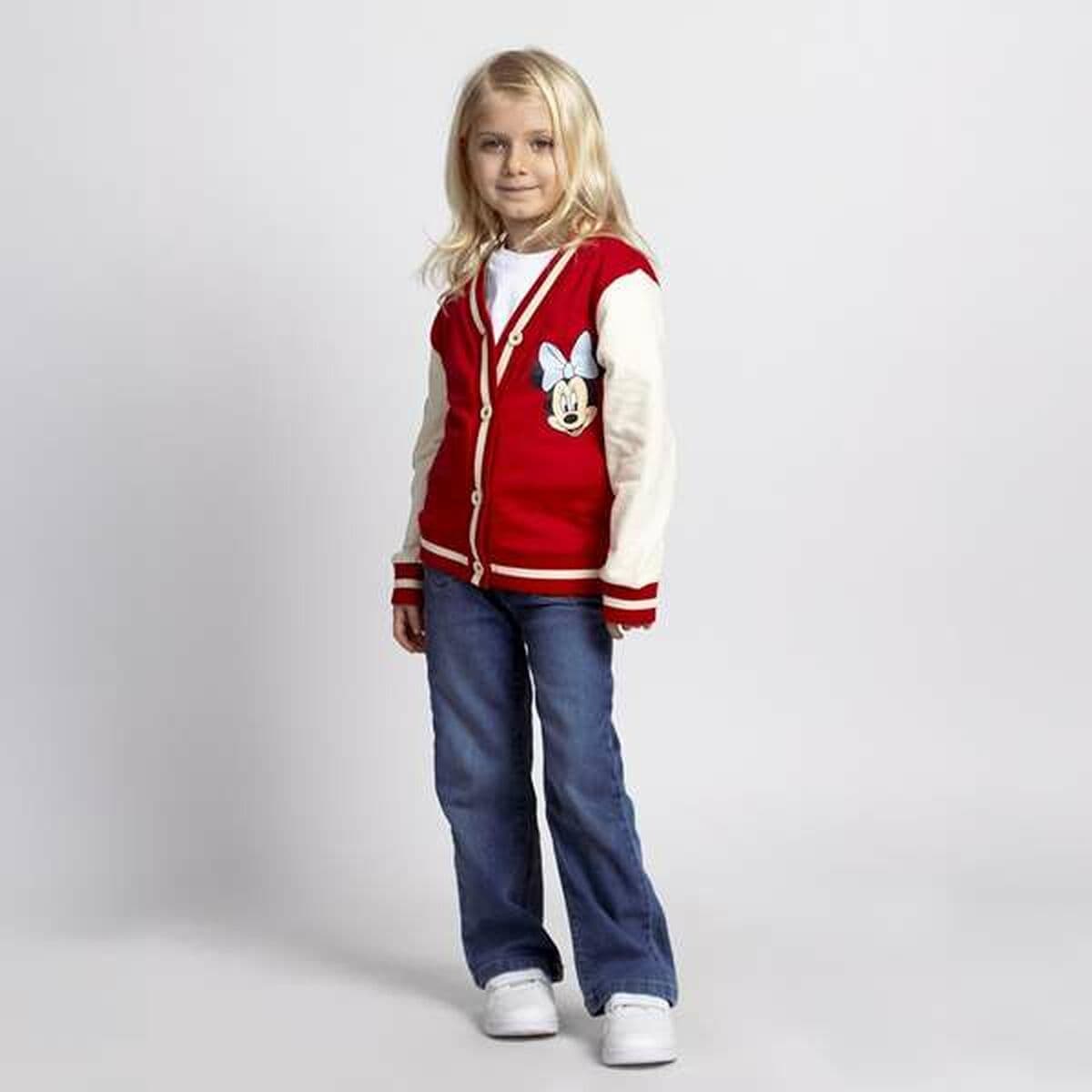 Chaqueta de Chándal para Niños Minnie Mouse Rojo - Image 4