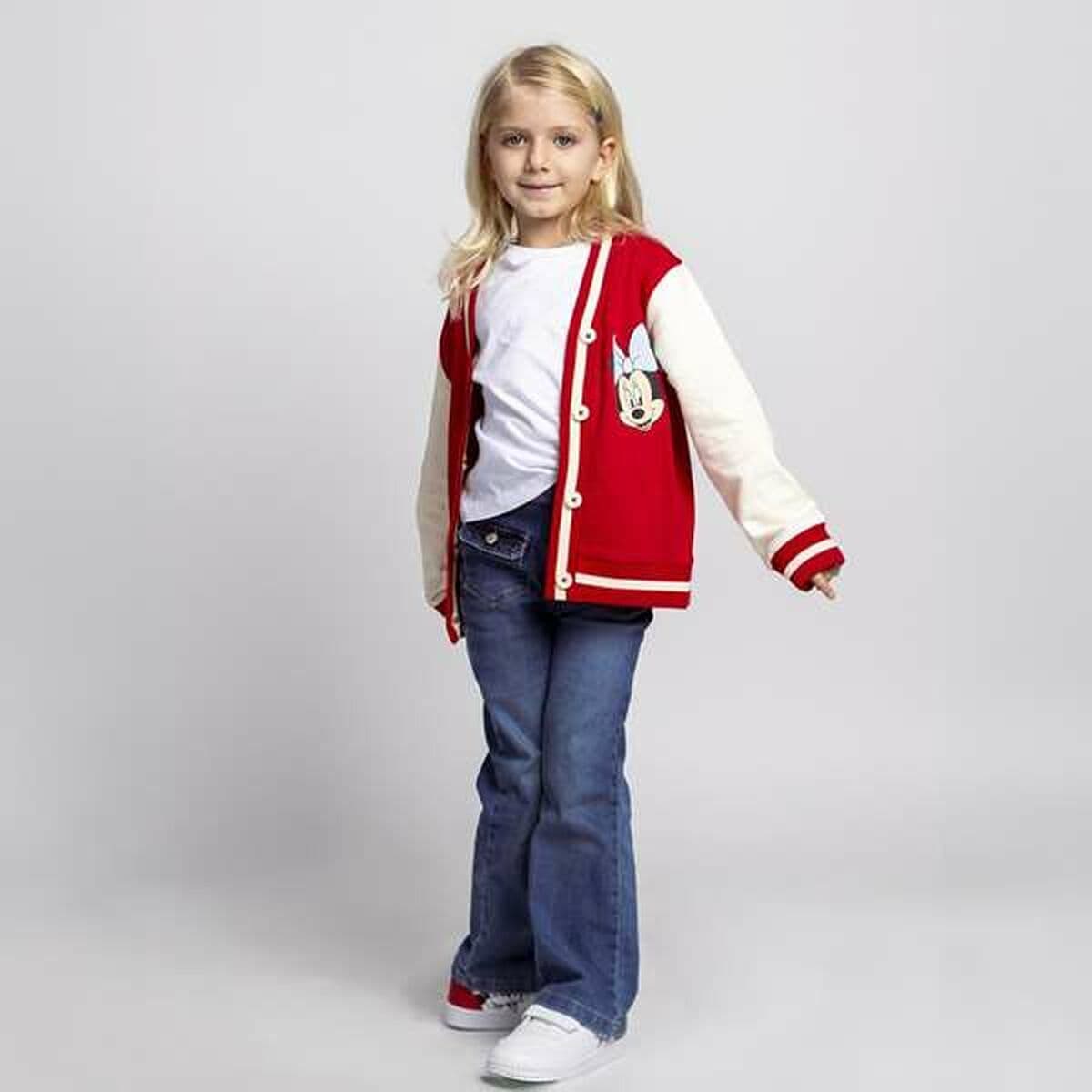 Chaqueta de Chándal para Niños Minnie Mouse Rojo - Image 6