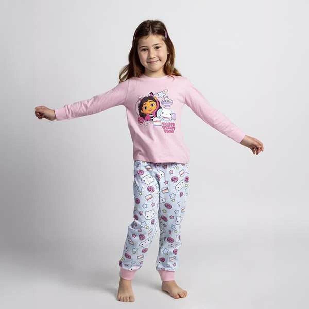 Pijama Infantil Gabby's Dollhouse Rosa - Image 4