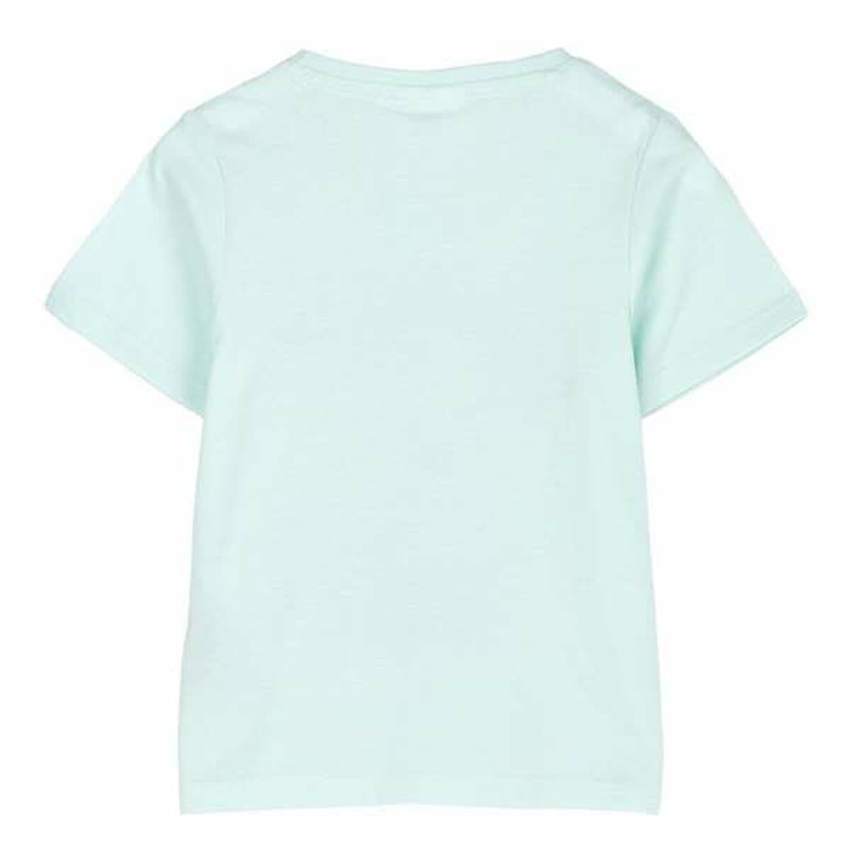 Tricou cu Mânecă Scurtă pentru Copii Stitch Verde Turquoise - Image 2