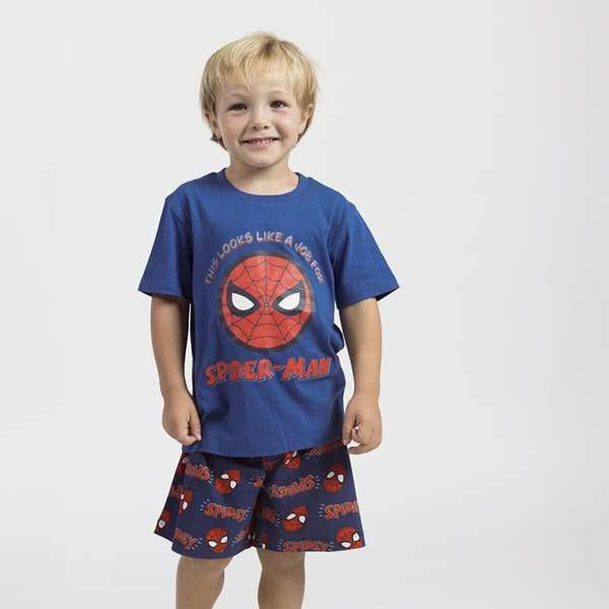 Pijama Infantil Spider-Man Azul - Image 3