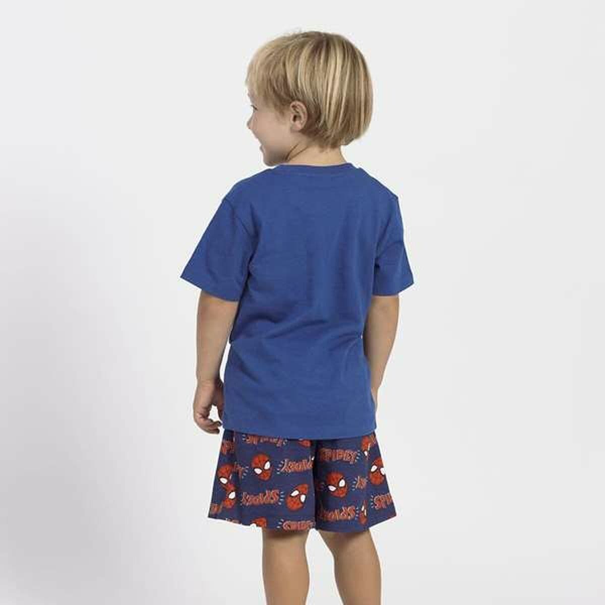 Pijama Infantil Spider-Man Azul - Image 4