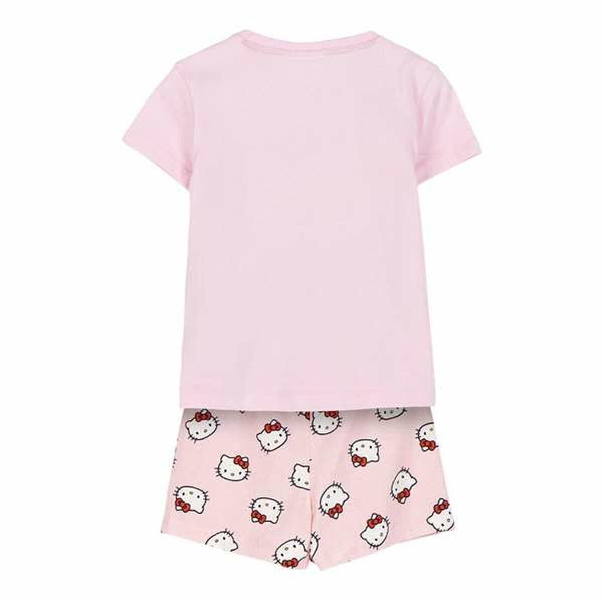 Pijama Infantil Hello Kitty Rosa - Image 2