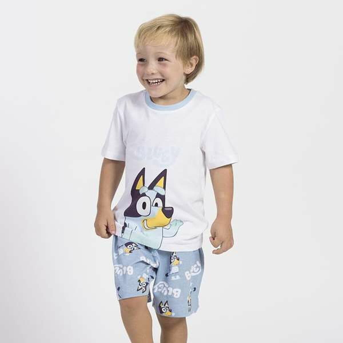 Pijama Infantil Bluey Blanco (6 Años) - Image 4