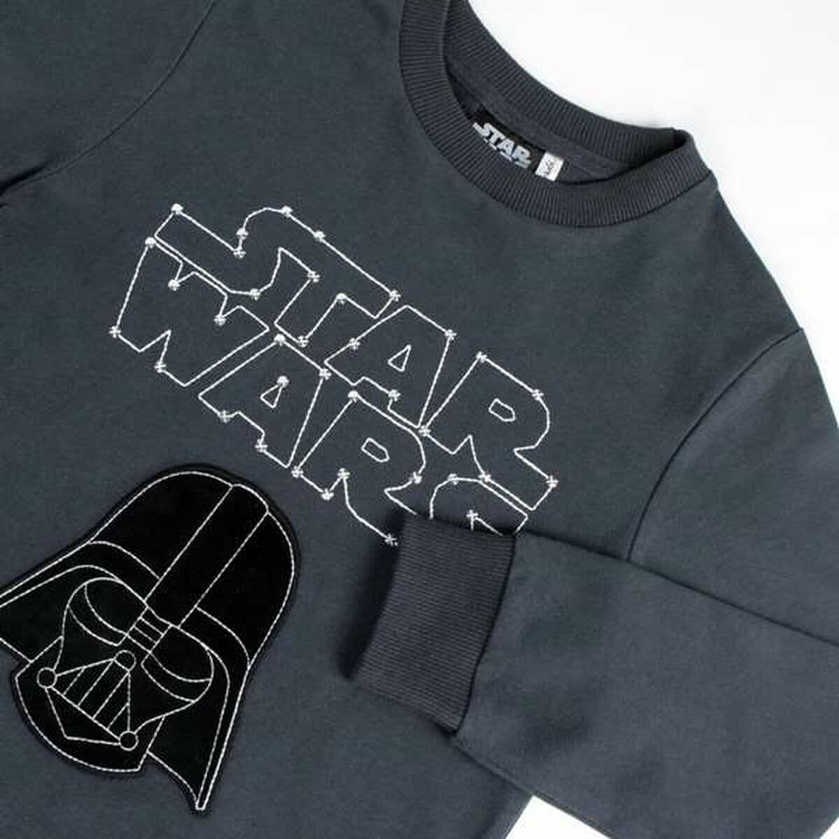 Sudadera sin Capucha Niño Star Wars Gris oscuro - Image 3