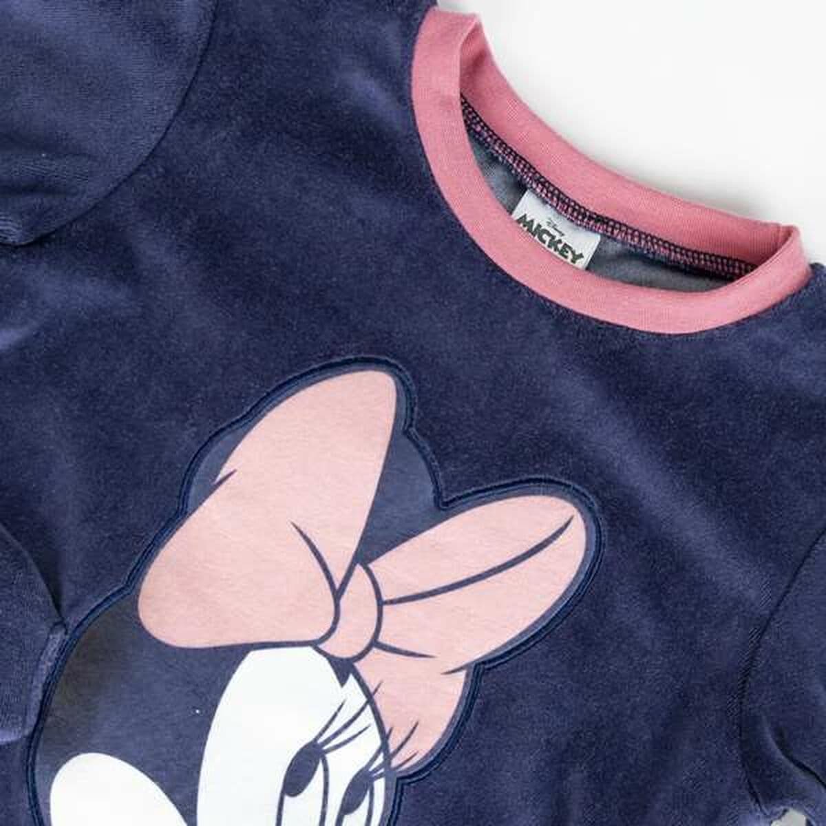 Pijama Infantil Minnie Mouse Azul oscuro - Image 3