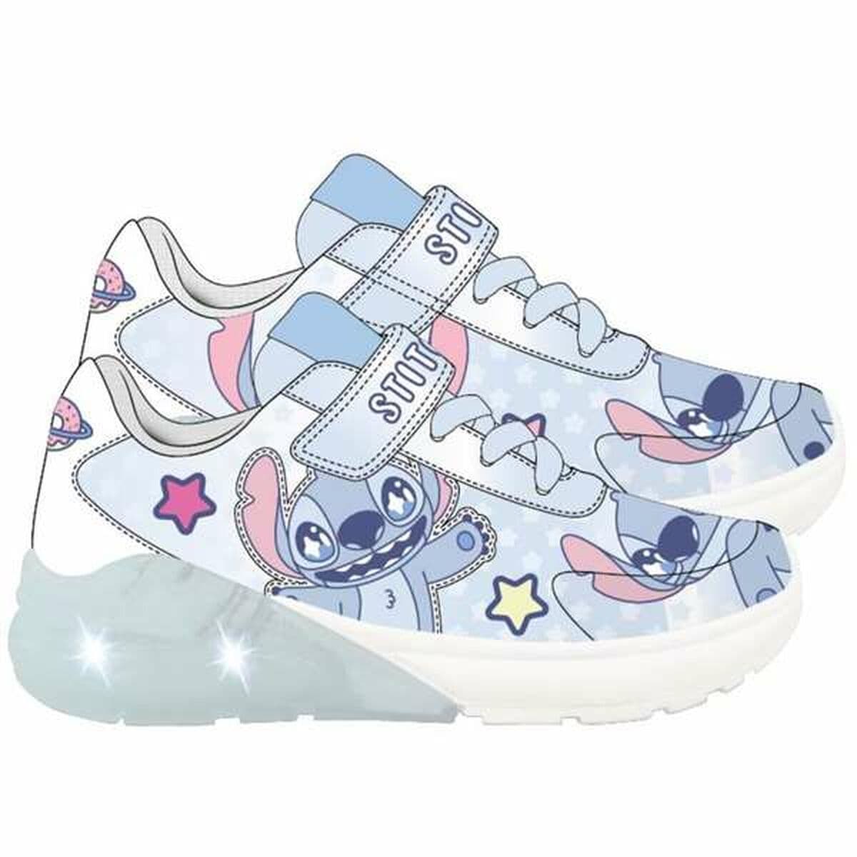 Sports Shoes for Kids Stitch Light Blue 26