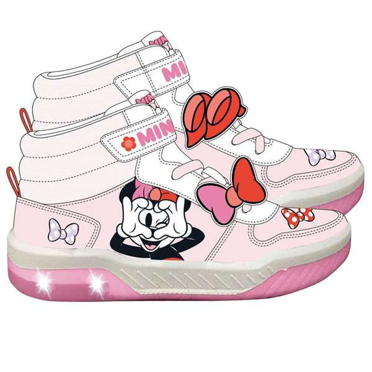 Obuwie Sportowe Dziecięce Minnie Mouse Różowy - Image 2