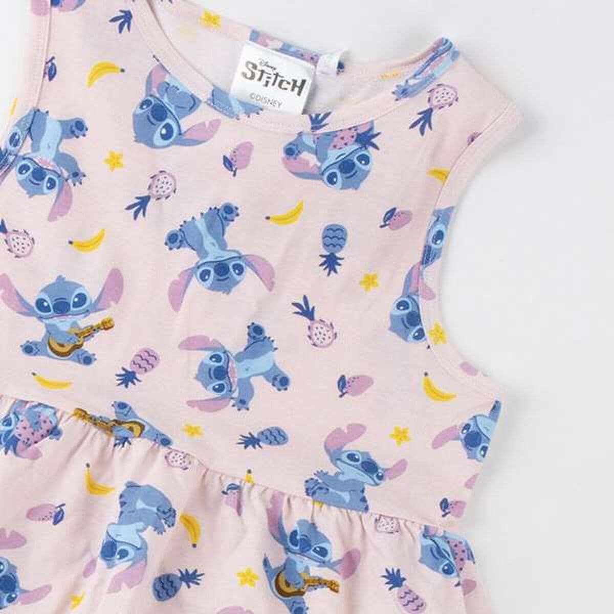 Vestido Stitch Rosa claro - Image 3