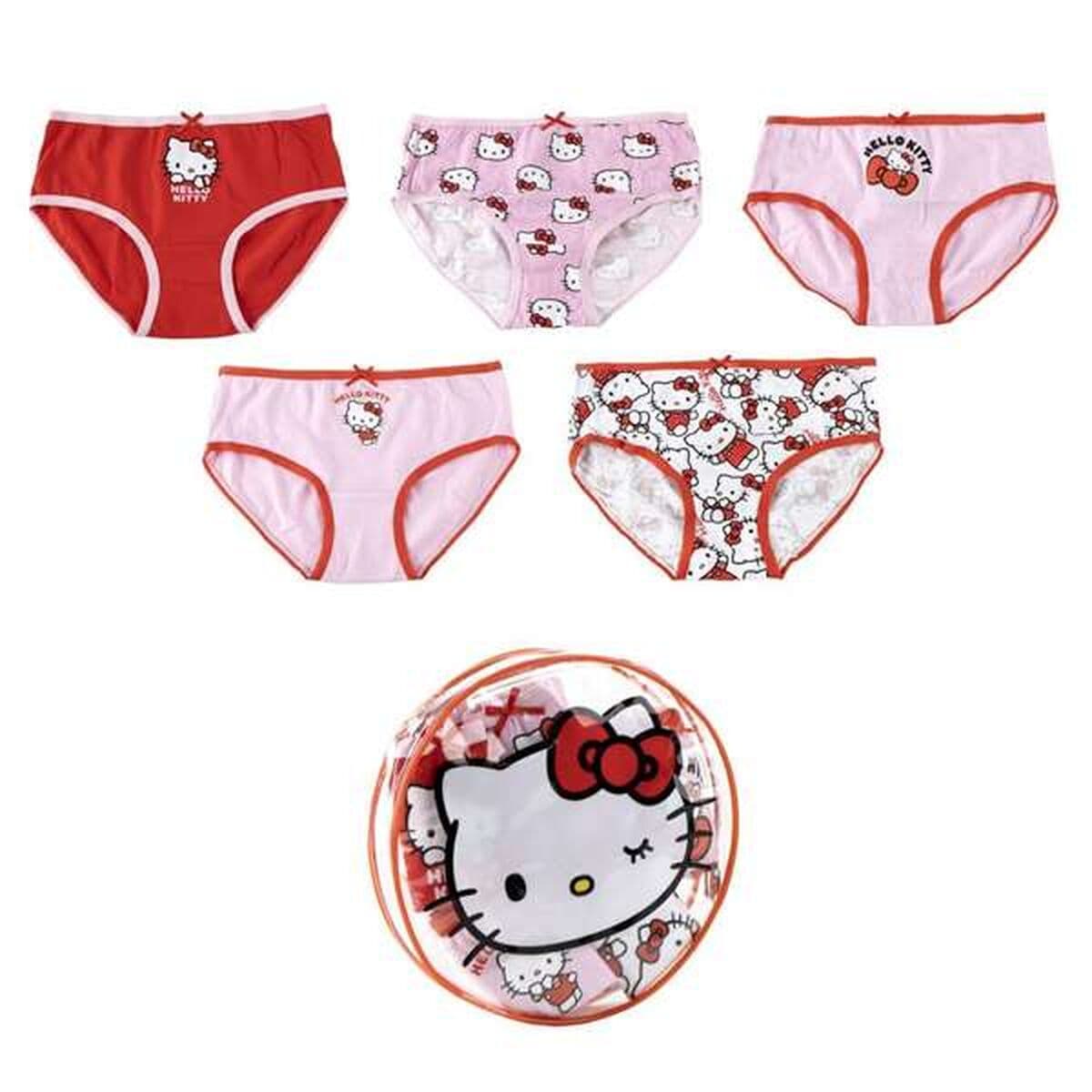 Unterhosen-Packung für Mädchen Hello Kitty Bunt