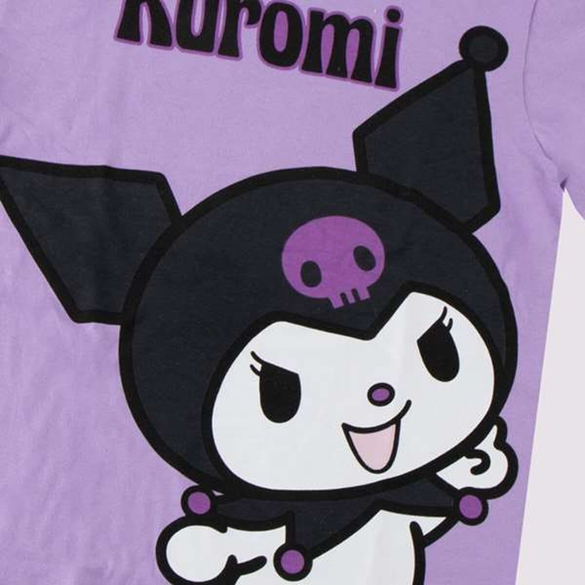Maglia a Maniche Corte per Bambini Hello Kitty Viola - Image 3