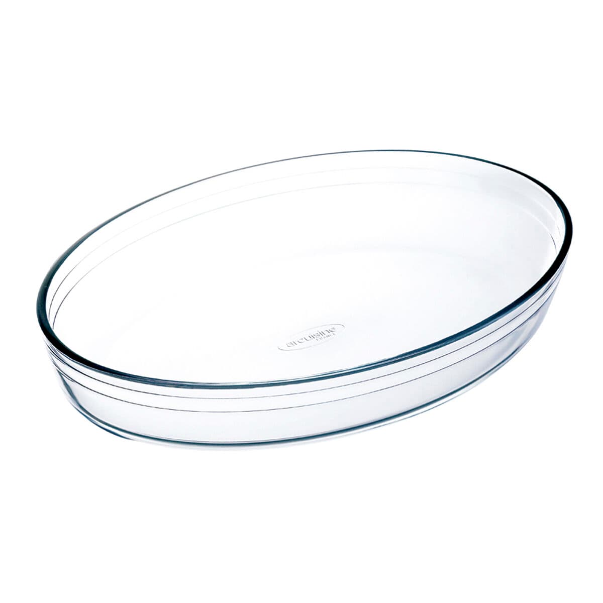 Oven Dish Ô Cuisine Ocuisine Vidrio Transparent Glass Oval 26,2 x 17,9 x 6,2 cm (6 Units) - Image 2