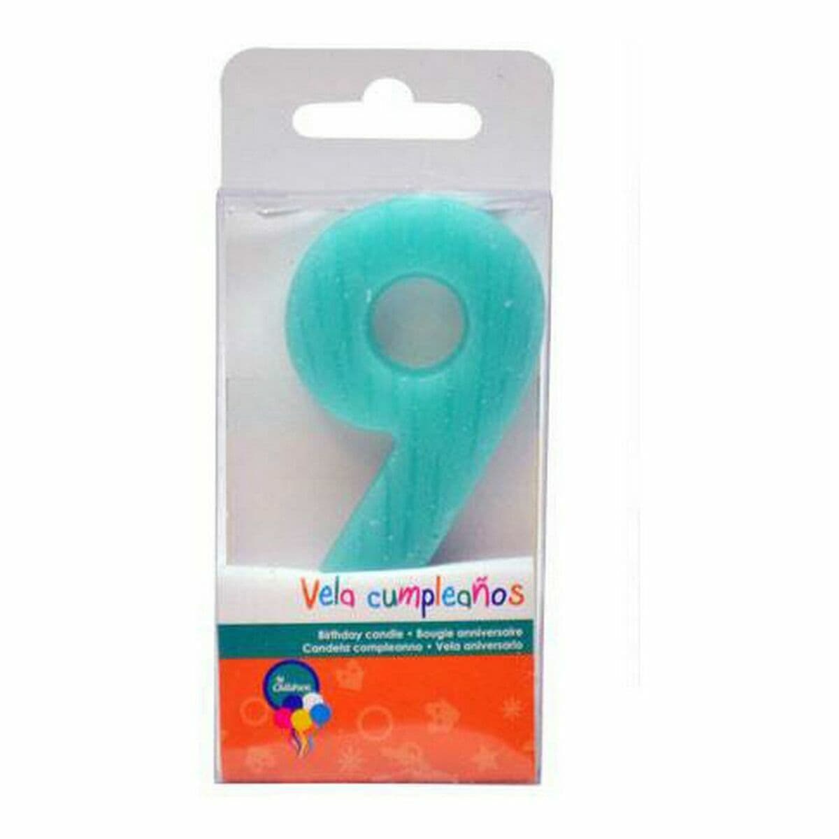 Vela Nº 9 Cumpleaños (12 Unidades) - Image 2