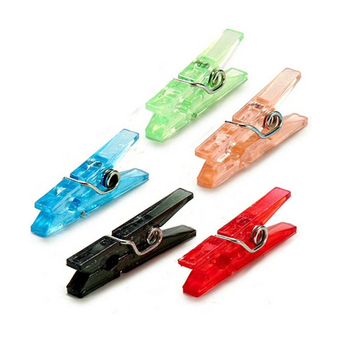 Clamps Pincello Multicolour Plastic (24 Units) - Image 3