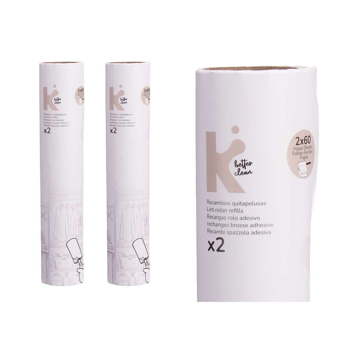 Fusselentferner Weiß 24 x 19 cm 14 x 31 x 4,5 cm Ersatzteil (12 Stück) - Image 2