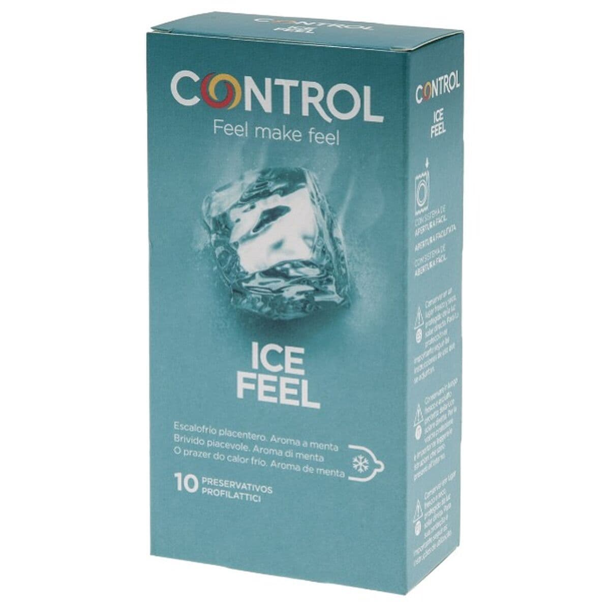 Prezervatyvai Control Ice Feel 10 vnt. - Image 2