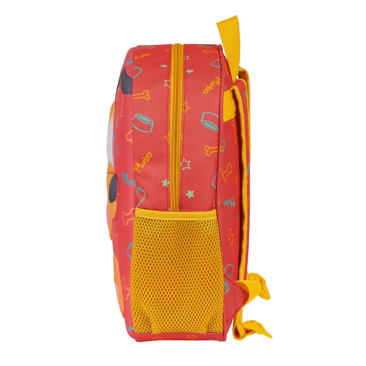 Rucsac pentru Copii 3D Clásicos Disney Pluto Portocaliu 27 x 33 x 10 cm - Image 2