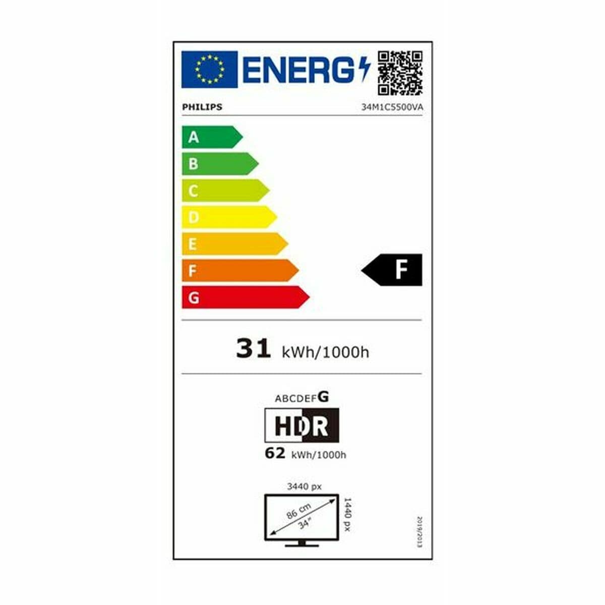 Monitor Gaming Philips 32M2C3500L/00 Quad HD 32" 180 Hz - Image 9