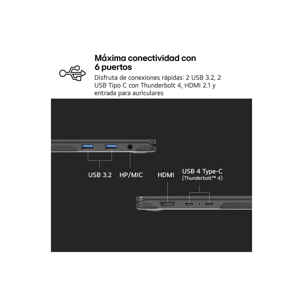 Laptop LG 16Z90TS-G.AU99B 16" 32 GB RAM 1 TB SSD - Image 11