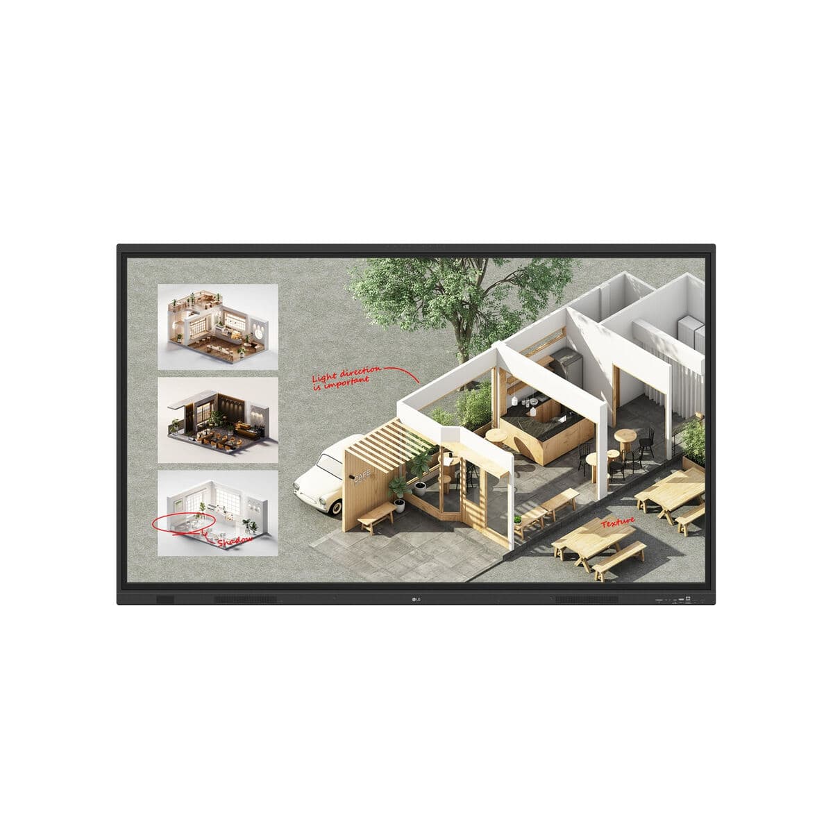 Videowall Monitorius LG 75TR3DQ-B.AUEQ 4K Ultra HD 75"