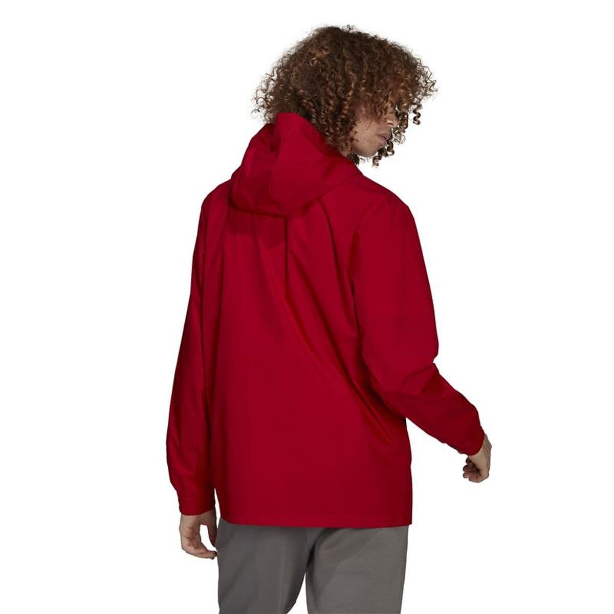 Sportjackefür Herren Adidas Entrada 22 Rot - Image 2