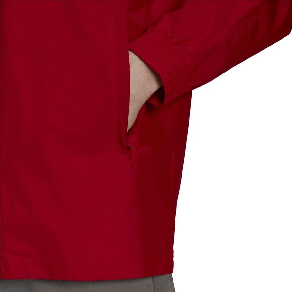 Sportjackefür Herren Adidas Entrada 22 Rot - Image 5