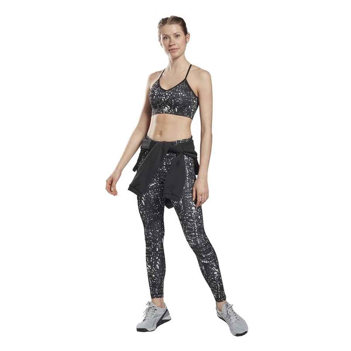 Sport-BH Reebok Schwarz - Image 7