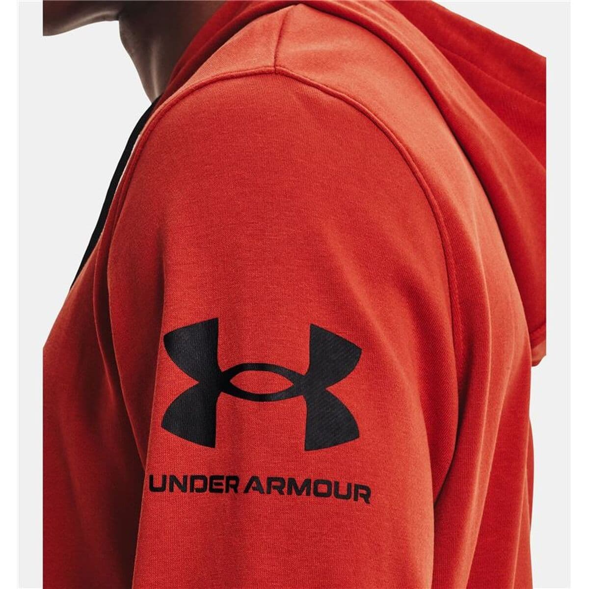 Sportjackefür Herren Under Armour Rival Terry Man Rot - Image 4