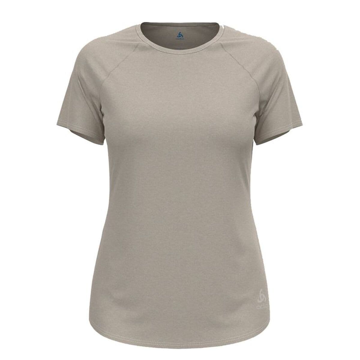 Damen Kurzarm-T-Shirt Odlo Essential Beige