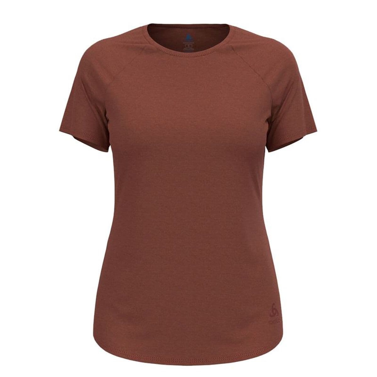 Damen Kurzarm-T-Shirt Odlo Essential Braun