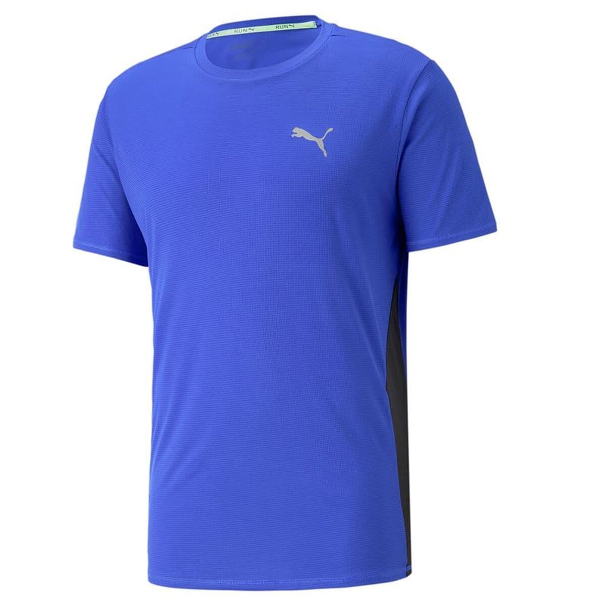 Herren Kurzarm-T-Shirt Puma Run Favorite Ss Blau
