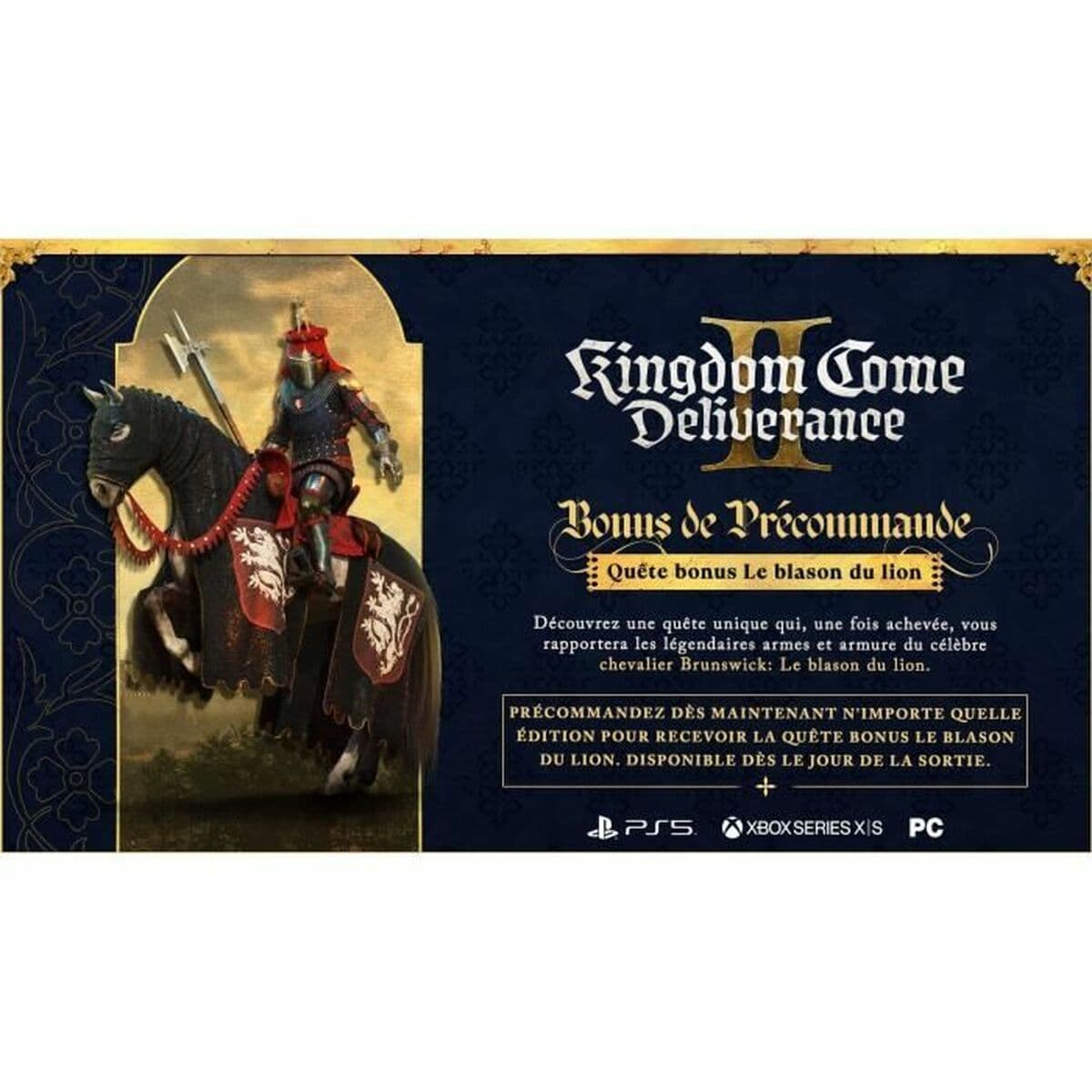 Gra wideo na Xbox Series X Deep Silver Kingdom Come: Deliverance II - Edición Día Uno - Image 2