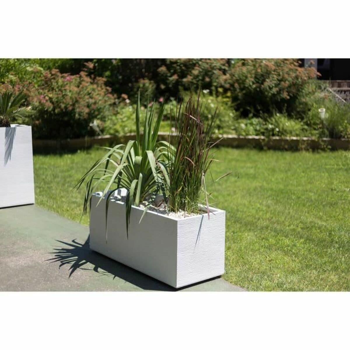 Jardinera EDA EDA Graphit Blanco Polipropileno Plástico 99,5 x 39 x 43 cm - Image 3