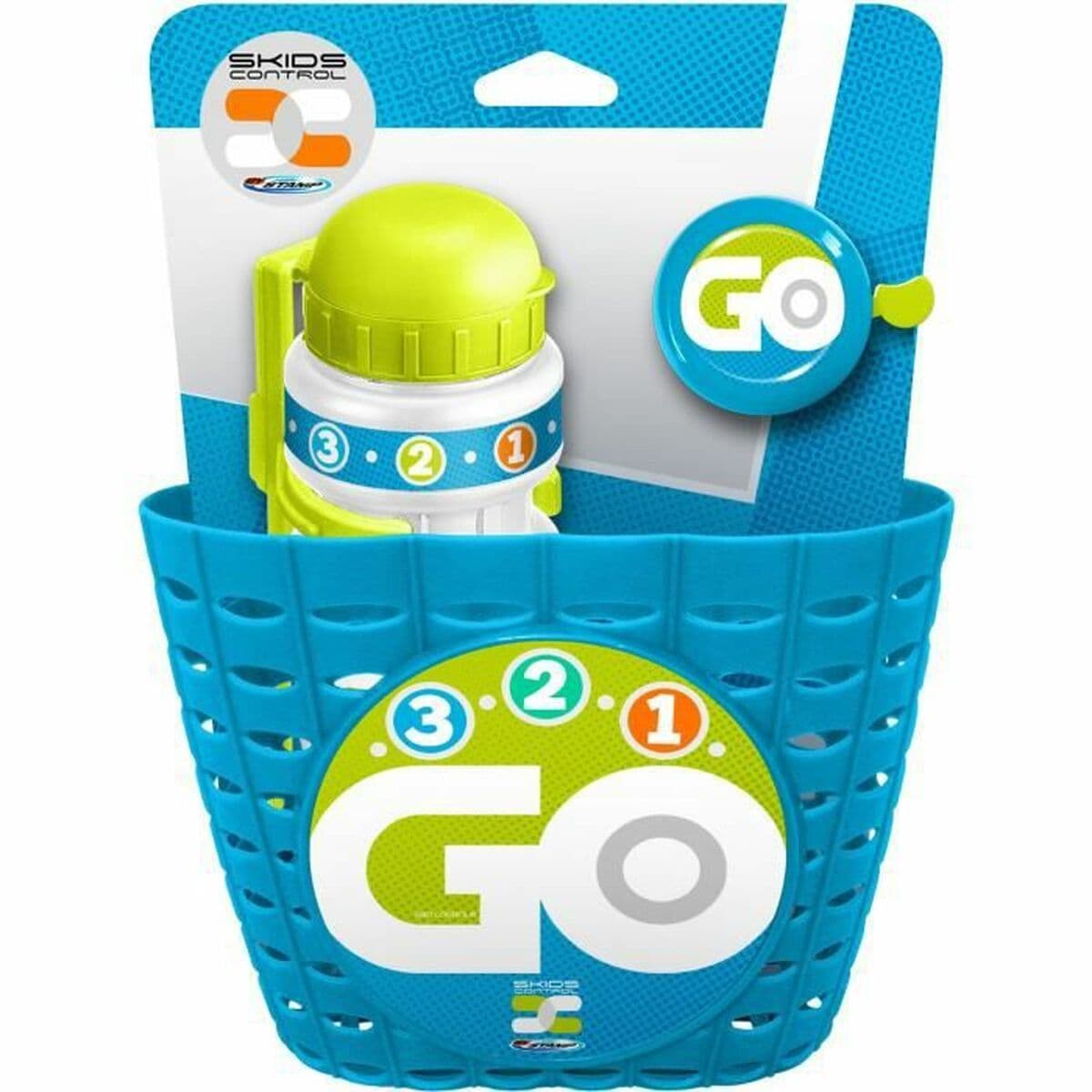 Set de accesorios Stamp Skids Control Combo Ciclismo Azul - Image 2