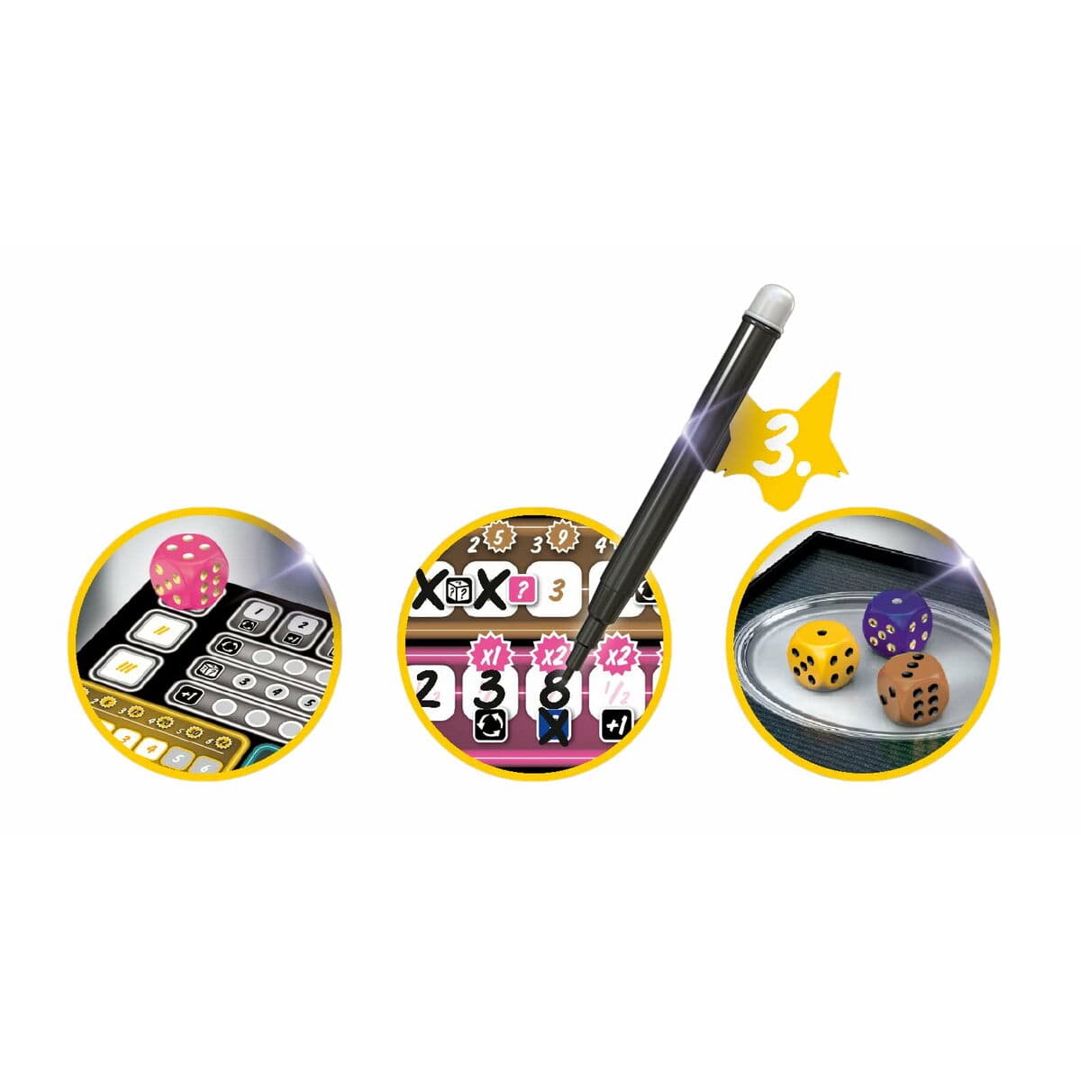 Juego de Mesa Schmidt Spiele Très Futé: À la puissance trois - Image 4