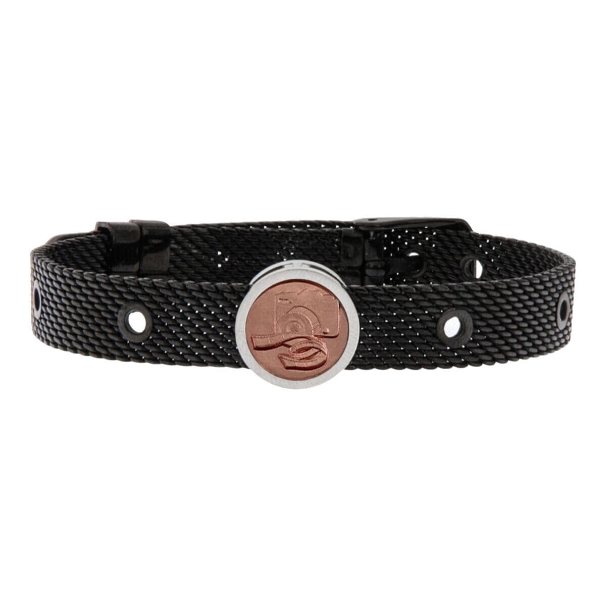 Bracelet Unisexe Photographer Talent Jewels TJA-3-07-02-2-235 Noir