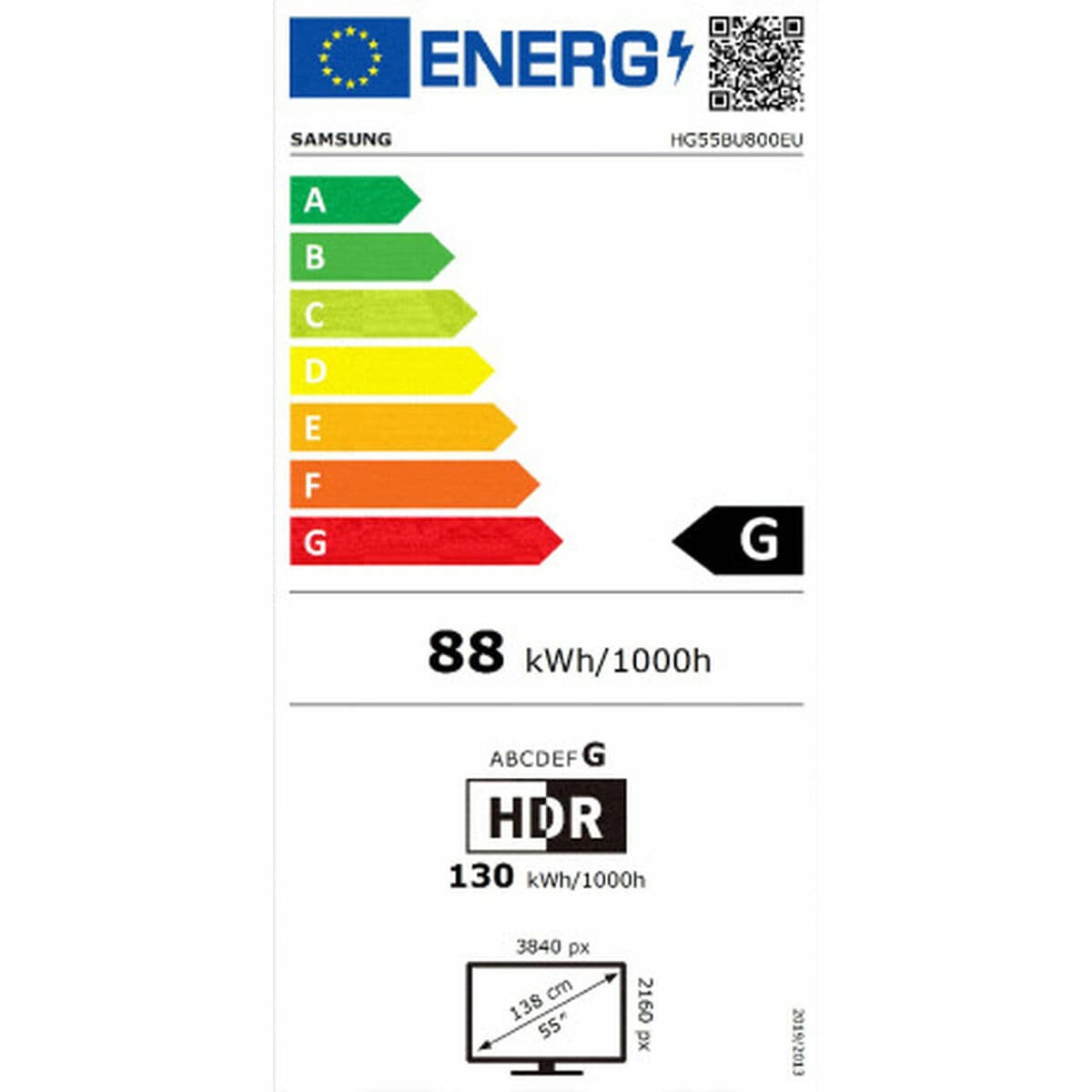 TV intelligente Samsung HG55BU800EUXEN 55" 4K Ultra HD LED - Image 8