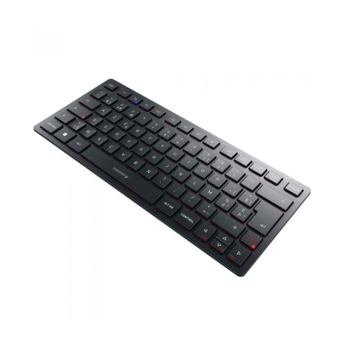Keyboard Cherry KW 9200 MINI Black Spanish Qwerty QWERTY