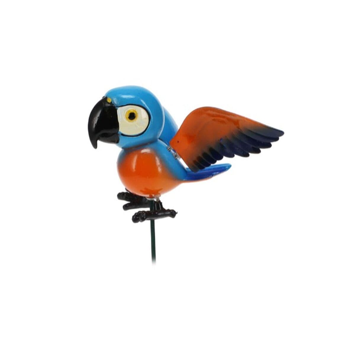 Figura Decorativa para Jardín Progarden Metal Pájaro 12,5 x 14 x 67 cm Maceta - Image 3