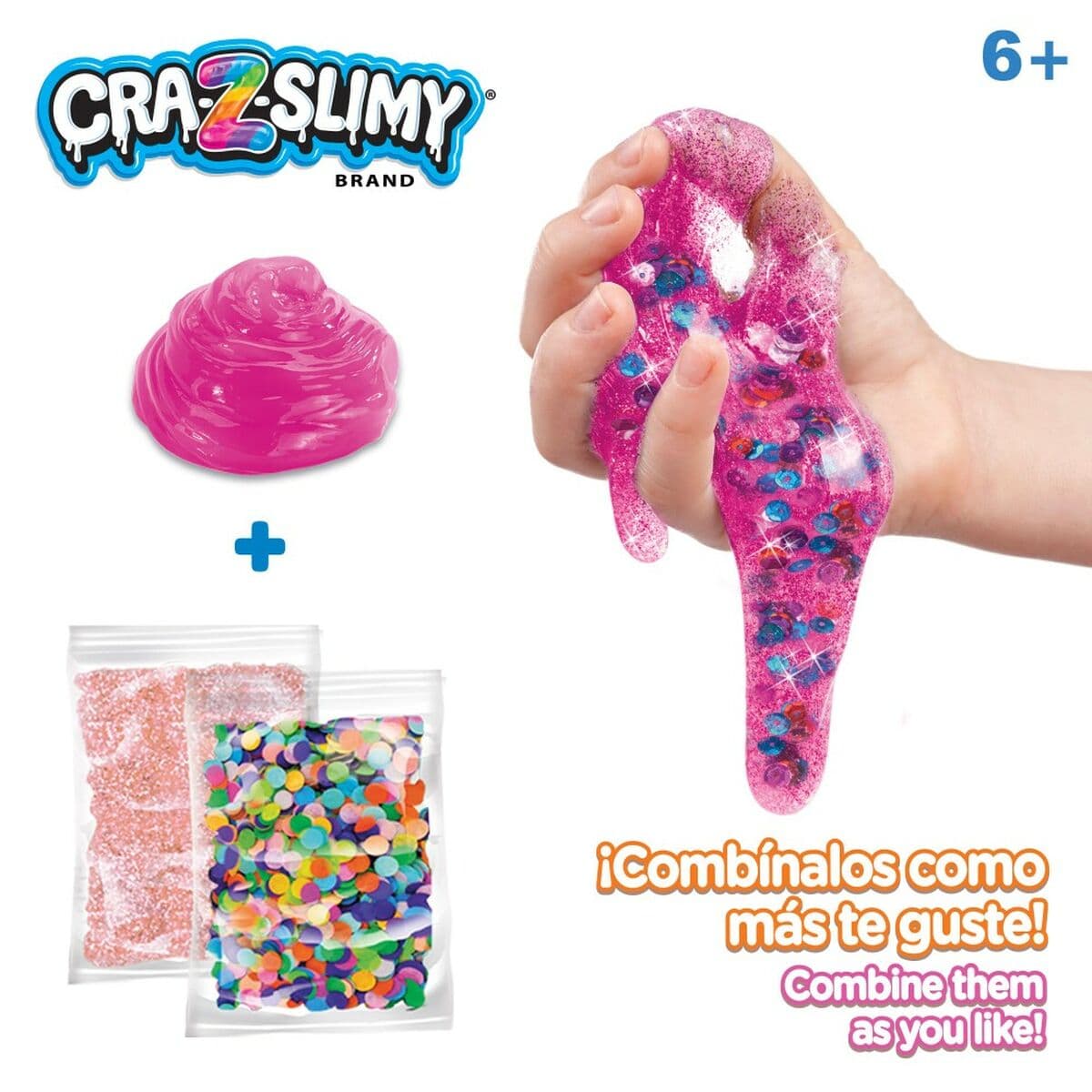 Juego de Plastilina Cra-Z-Art Bold&Brights (6 Unidades) Slime - Image 6
