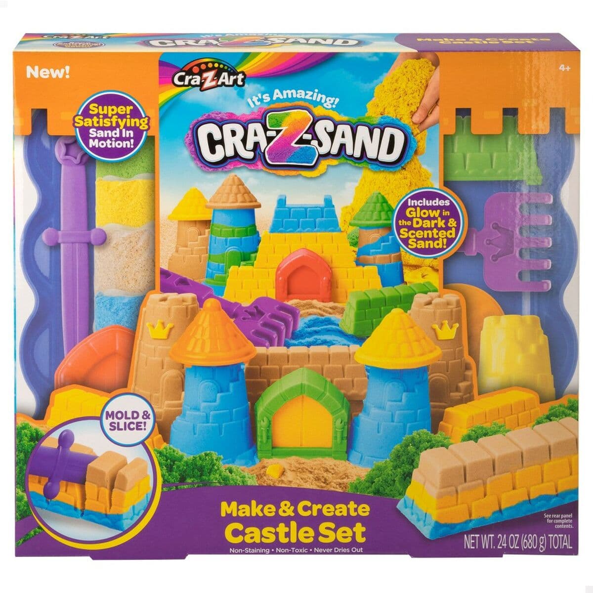 Set Attività Manuali Cra-Z-Art Cra-Z-Sand Castle - Image 2