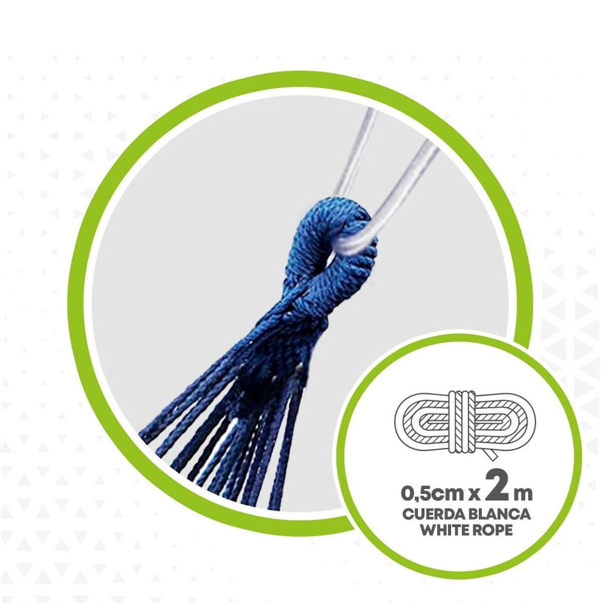 Hammock Aktive Sinine 200 x 0,4 x 100 cm (6 Ühikut) - Image 5