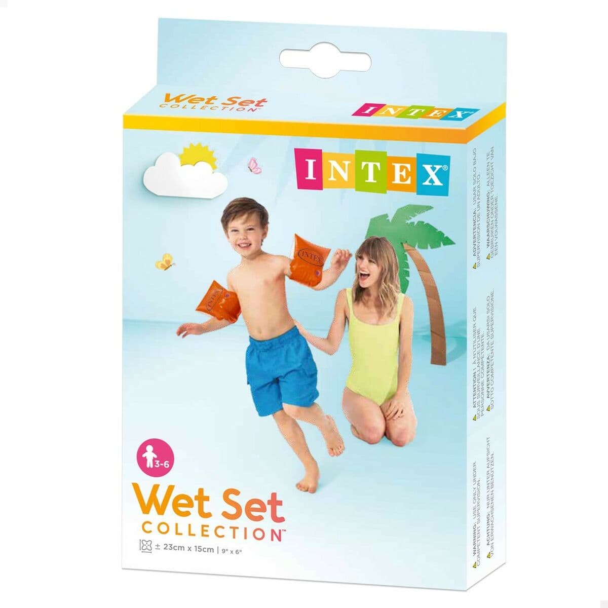 Uzmavas Intex Neona 23 x 15 cm (36 Vienības) - Image 5