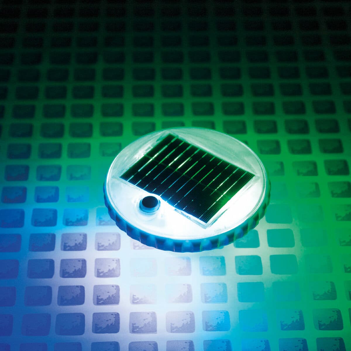 Luz Solar Flotante para Piscina Intex 16,8 x 10,8 x 16,8 cm (8 Unidades) - Image 5