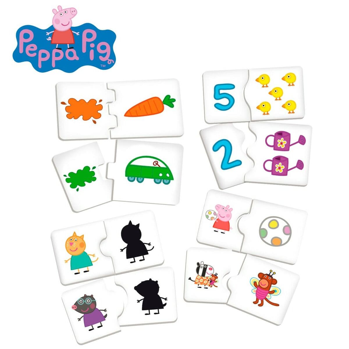 Daudzspēļu galds Peppa Pig (6 gb.) - Image 7
